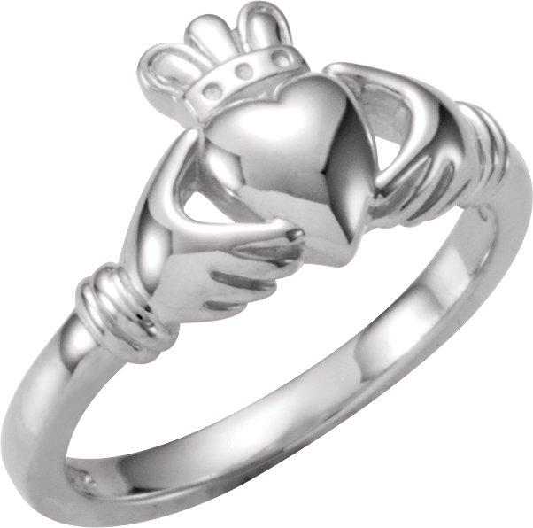 sterling silver claddagh ring