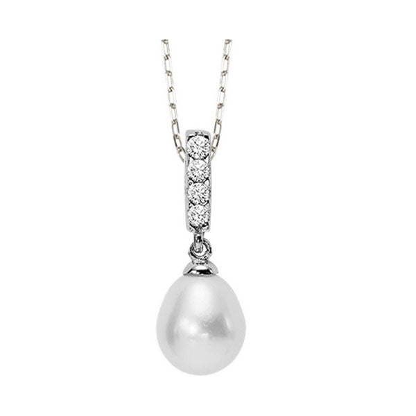 yangtze pearl fashion pendant in sterling silver