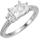 10k white 1 5/8 ctw diamond engagement ring 