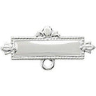 sterling silver baptismal pin  