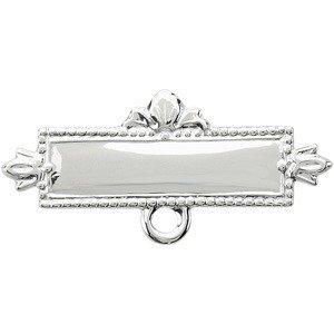 sterling silver baptismal pin  