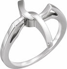 sterling silver cross ring