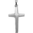 sterling silver cross pendant 