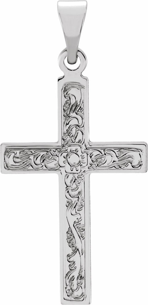 sterling silver cross pendant 