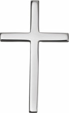 sterling silver cross pendant 