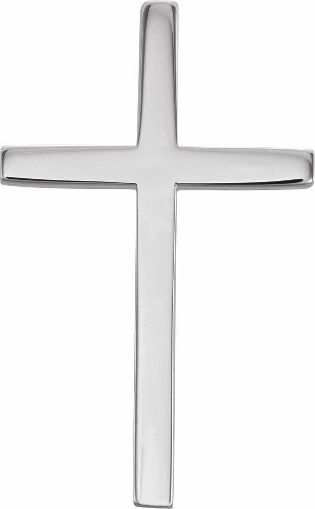 platinum cross pendant 