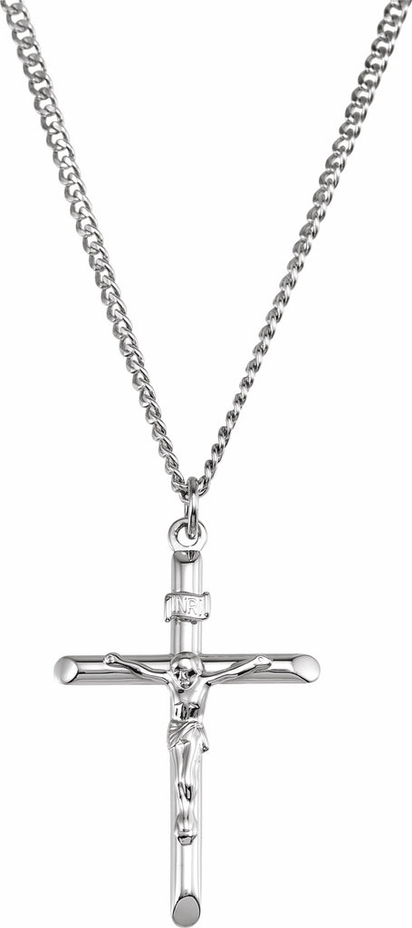 sterling silver crucifix pendant