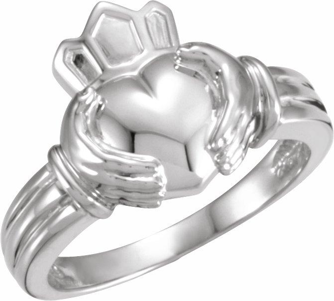 sterling silver claddagh ring
