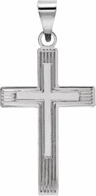 sterling silver cross pendant