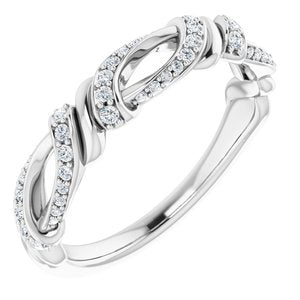 platinum 1/5 ctw diamond anniversary band