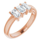 14k rose 1 1/8 ctw diamond anniversary band