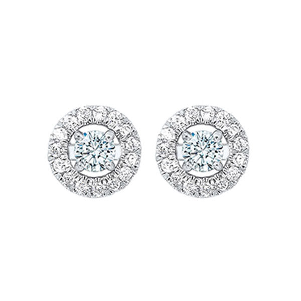 diamond earring jackets in 14k white gold (1/7 ct. tw.)