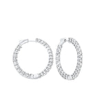 14K Round In-Out Earring 5ctw, Fernbaugh's Jewelers, ER10315-4WF