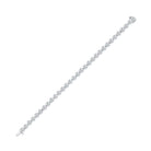 diamond tennis bracelet in 14k white gold (10 ctw)