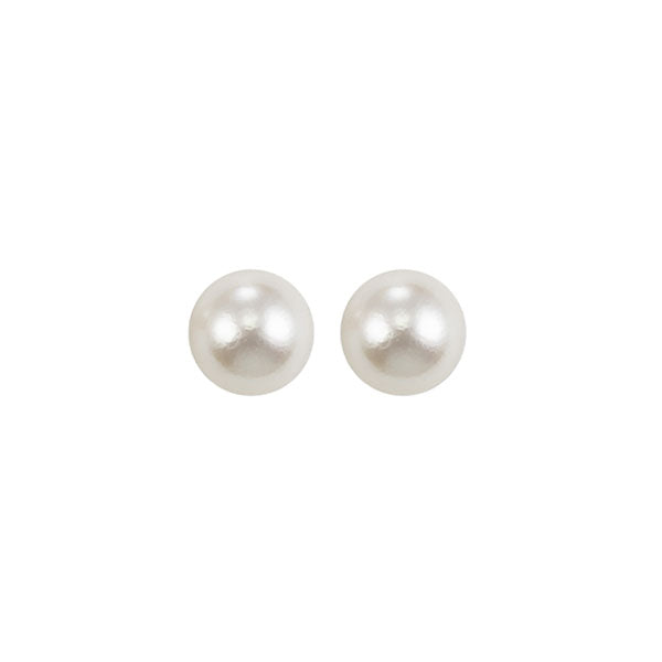 sterling silver cultured pearl earrings