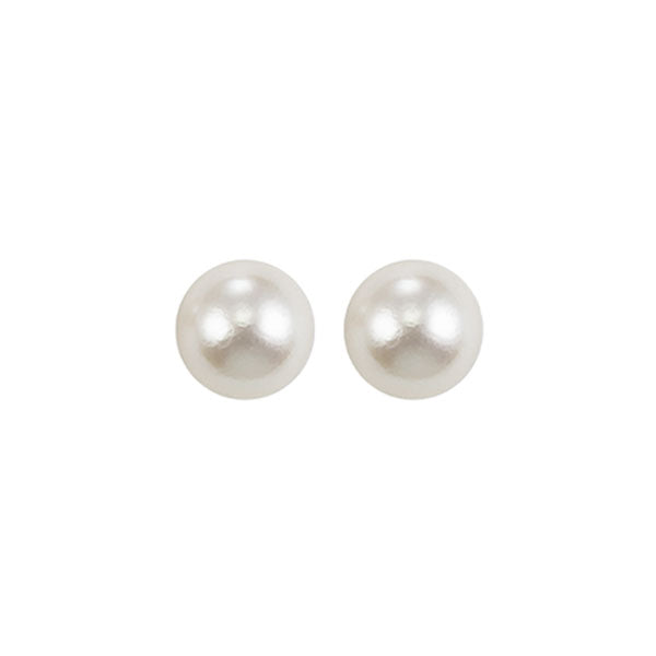 sterling silver cultured pearl earrings