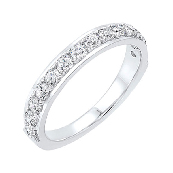 14k white gold overtures micro prong diamond ring (1/4 ct. tw.)