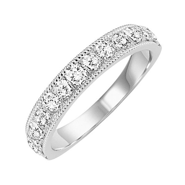 14k white gold overtures micro prong diamond ring (1/4 ct. tw.)