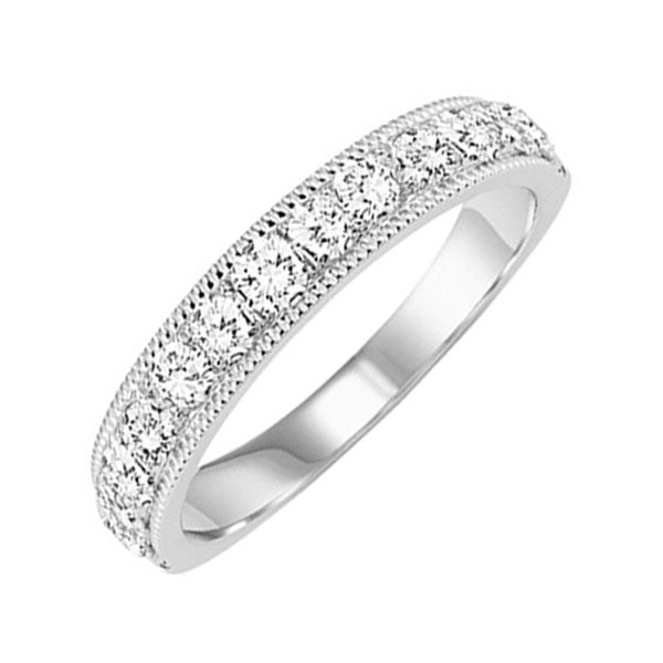 14k white gold overtures micro prong diamond ring (1/3 ct. tw.)