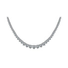 riviera diamond necklace in 14k white gold (10 ct. tw.)