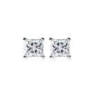 princess cut diamond studs in 14k white gold (1/4 ct. tw.) i1 - g/h