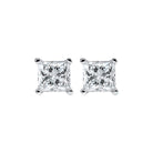 princess cut diamond studs in 14k white gold (1 1/4 ct. tw.) i1/i2 - g/h