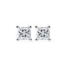 princess cut diamond studs in 14k white gold (1 1/2 ct. tw.) i1 - g/h