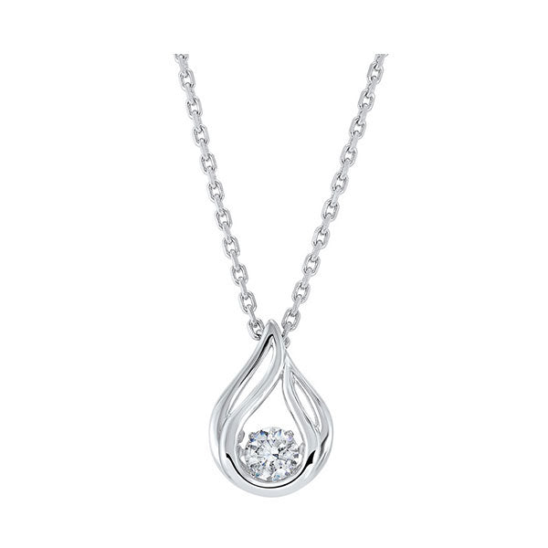 silver (slv 995) rhythm of love studio neckwear pendant