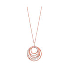 eternity diamond pendant in 14k rose gold (1/4 ct. tw.)