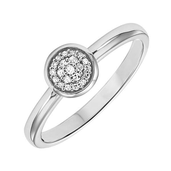 stackable circle diamond band in 10k white gold (1/12 ct. tw.)