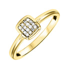 stackable cushion diamond band in 10k yellow gold (1/12 ct. tw.)