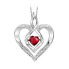 silver (slv 995) classic book rhythm of love neckwear pendant