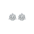 diamond stud earrings in 18k white gold (1/2 ct. tw.) si2 - g/h