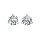 diamond stud earrings in 18k white gold (1 ct. tw.) si2 - g/h