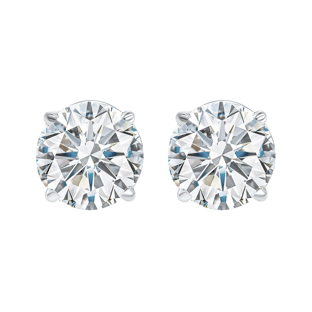 diamond stud earrings in 14k white gold (1 1/2 ct. tw.) i1/i2 - g/h