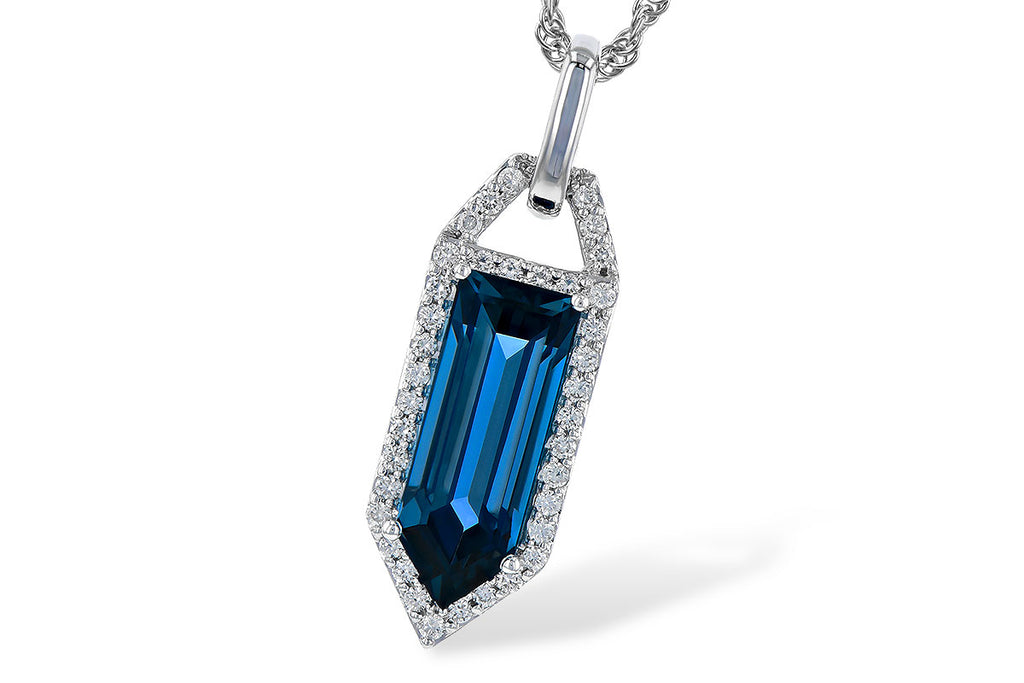 neck 2.95 london blue topaz 3.12 tgw