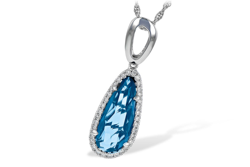 neck 3.31 london blue topaz 3.50 tgw