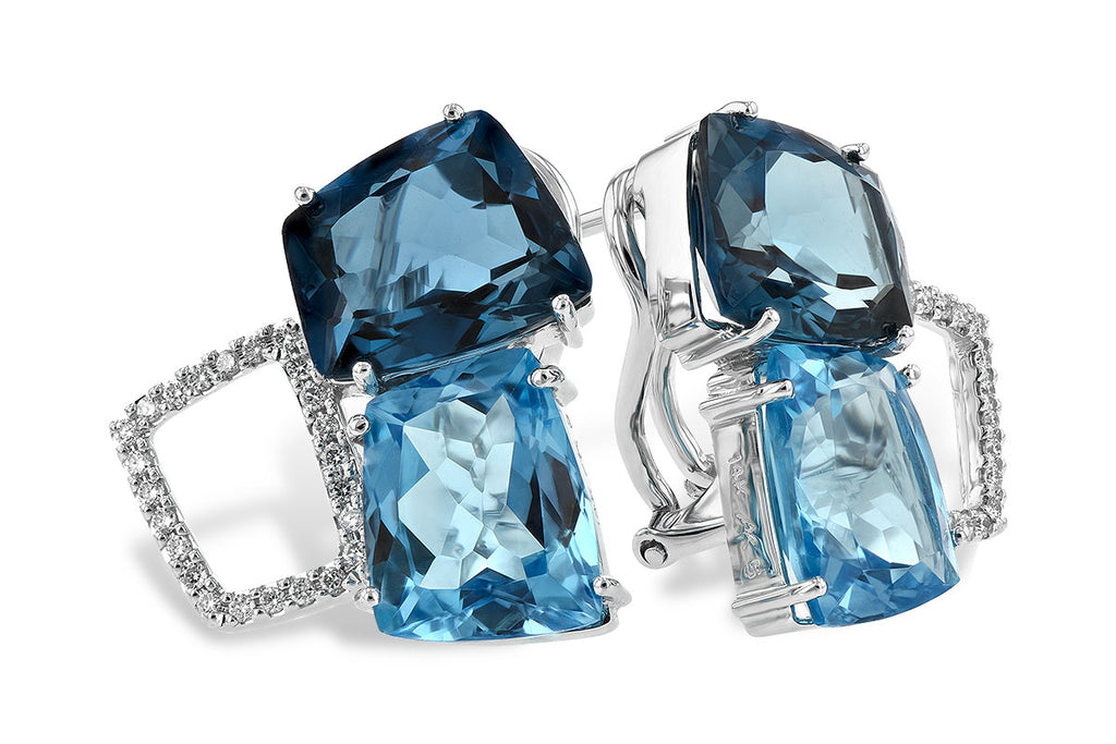 earr 10.80 blue topaz 11.00 tgw