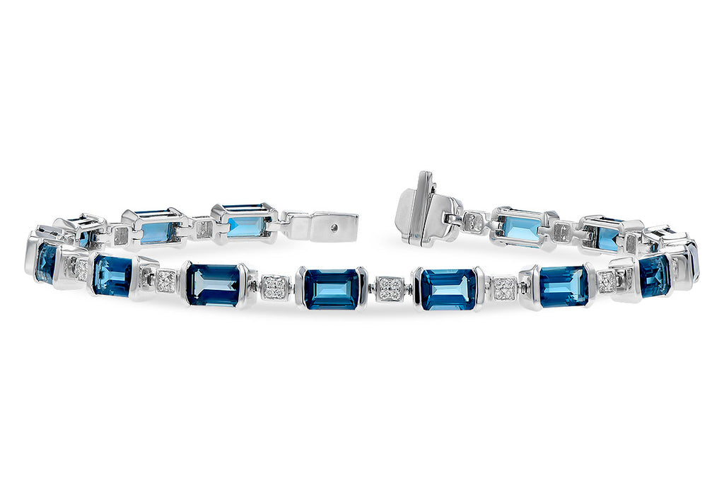 bracelet 7.90 london blue topaz 8.13 tgw