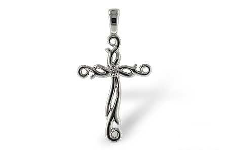 cross pendant .01 br