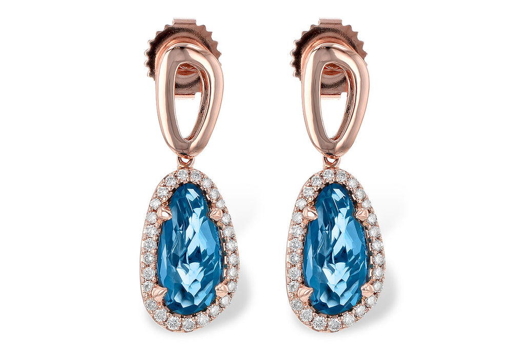 earr 4.05 london blue topaz 4.36 tgw