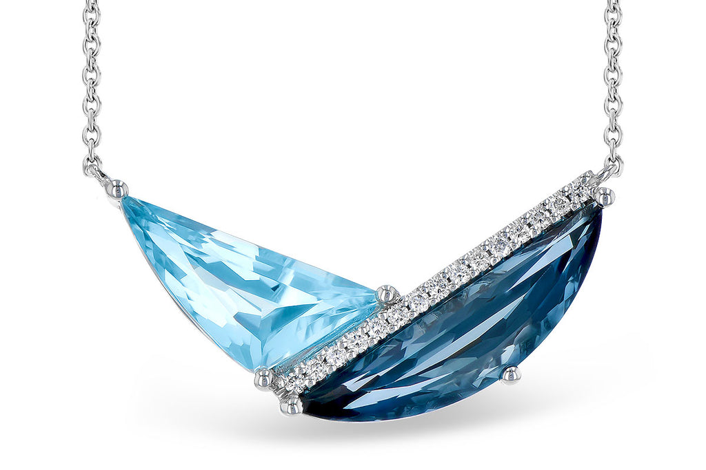 neck 4.66 blue topaz 4.75 tgw